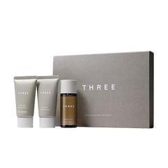 THREE(スリー) [ギフトセット/洗顔料/化粧水/乳液] バランシングステム スキンケア ファーストキット 1