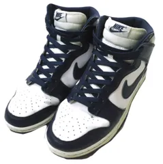 NIKE ナイキ DUNK HI RETRO ダンク ハイ レトロ DD1399-104 US10(28cm) WHITE/MIDNIGHT NAVY スニーカー シューズ g16965