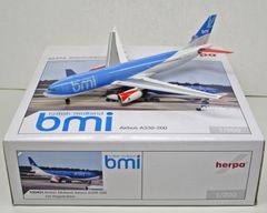 herpa 1/200 Airbus A330-200 bmi British Midland 550451【C】jst041709m