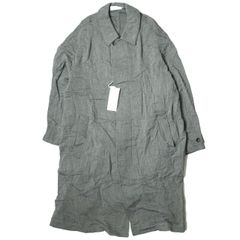 新品 Graphpaper グラフペーパー 日本製 Gauze Oversized Soutien Collar Coat ガーゼオーバーサイズステンカラーコート GU191-10038 2 D.GRAY アウター g8630