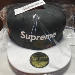 Supreme 2-Tone Box Logo New Era 7 3/8