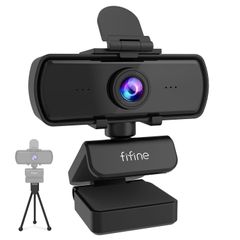 FIFINE K420 Webカメラ USB HD1440P 30PFS 2K 400万画素 マイク内蔵 三脚スタンドが付き Windows、Mac 在宅勤務 正規代理店