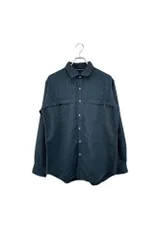 人気   The North Face ザノースフェイス 長袖シャツ  チェック グリーン系     メンズ サイズ L  6 衣A