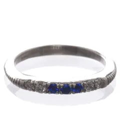 アウイナイト リング レディース プラチナ 指輪 ダイヤモンド 刻印入り 鑑別書付き 日本製【アクセサリーマート/メルカリShops店】