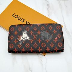 良品✨ ルイヴィトン キャットグラム ジッピーウォレット モノグラム 