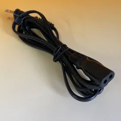 家庭用ミシンの電源コード★新品★(小判型)