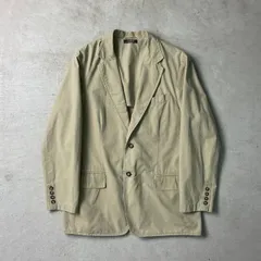 00年代 L.L.Bean エルエルビーン コットン テーラードジャケット 肩パッド入り メンズXL相当 40REG 【SS2506】
