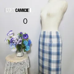【送料無料】極上美品　ナラカミーチェ　ひざ丈タイトスカート　Ｓサイズ　チェック柄