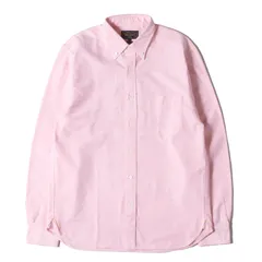 【美品】BEAMS ビームス シャツ サイズ:M / 24AW オックスフォード ボタンダウン ドレス シャツ (B.D. Oxford 38-11-0011-139) / MADE IN JAPAN / BEAMS PLUS / ピンク【メンズ】【中古】