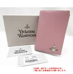 ※併売商品※◆未使用保管品◆ Vivienne Westwood【ヴィヴィアンウエストウッド】カード・パスケース レザー ピンク 箱　M647