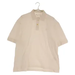 Sacai (サカイ) 21SS Sロゴ刺繍半袖ポロシャツ ホワイト 21-02517Mのサムネイル