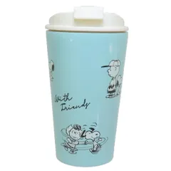 スヌーピー 保温保冷コップ フタ付ステンレスタンブラー ピーナッツ 大西賢製販 プレゼント キャラクター グッズ 