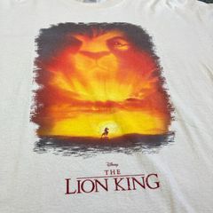 0095 90ｓ　XL　ライオンキング　ディズニー　夕日　ビンテージ
