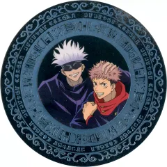 【中古】コースター 【シークレットB】 虎杖悠仁＆五条悟(箔押し) 「呪術廻戦 コースターコレクション Vol.2」