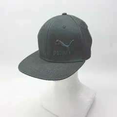 ◇ Θ PUMA プーマ キャップ 帽子 野球帽 ブラック サイズ表記なし メンズ E  【1503310006599】