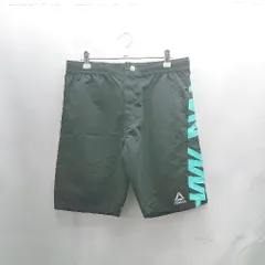 ◇ ⊂◎●未使用● Reebok リーボック ウエストゴム スイムウェア 海パン 水着 サイズL ブラック メンズ E  【1503060040089】