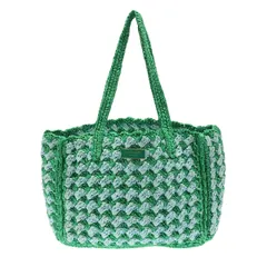kate spade ケイト・スペード ラフィアトートバッグ  グリーン