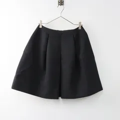 美品 国内 JPタグ フェンディ FENDI ボックスプリーツスカート 40/ブラック フレア コットン【2400013855563】のサムネイル