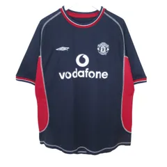 マンチェスター　Umbro Manchester United シャツ XL vtg Manchester United 90's blue jersey shirt Umbro L / XL