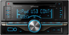 KENWOOD MP3/WMA/AAC/WAV 대응 듀얼 사이즈 CD/USB 리시버 DPX-U510(중고품)