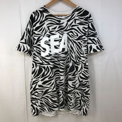 WIND AND SEA × BIOTOP ウィンダンシー ZEBRA T ゼブラ柄半袖Tシャツ XL程度