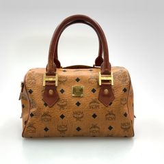 MCM ハンドバッグ ミニボストン 手提げ ヴィセトス柄 シルバー金具