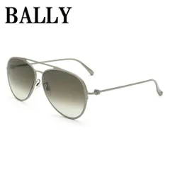 バリー BALLY BY0024-D 08K 61 サングラス アジアンフィット UVカット 紫外線カット ノーズパッド 鼻あて メンズ グレー ガンメタルのサムネイル