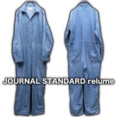 JOURNALS TANDARD relume デニムワークオーバーオール オールインワン フリーサイズ ジャンプスーツ ツナギ つなぎ サロペット カバーオール メカニックスーツ