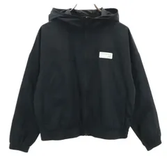 NEW BALANCE ニューバランス フード付き ウインドブレーカー L ブラック トレーニング レディース 古着
