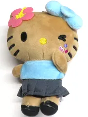 【中古】キーホルダー ハローキティ(Tシャツ) 日焼けシリーズ マスコットチャーム 「サンリオキャラクターズ×アベイル」