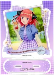 【中古】アクリルスタンド・アクリルパネル 中野二乃 BIGアクリルスタンド 「映画 五等分の花嫁 あたりつきラッキー缶バッジBOX vol.2」 あたり景品