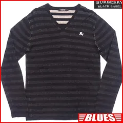 バーバリーブラックレーベル Tシャツ M ロンT カットソー 2 TY3157