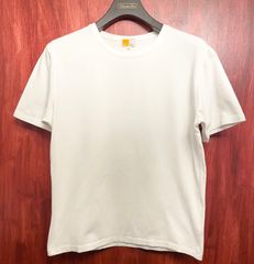 EZ BY ZEGNA クルーネックニットTシャツ ホワイト Lサイズ