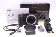 【546回】Nikon Z30 ボディ Zマウント APS-C 動画 Vlog Z 30 ブラック ニコン ミラーレス一眼