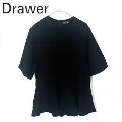 ドゥロワー drawer ペプラム風カットソーtシャツ Drawer - ドゥロワー DRAWER Tシャツの通販 by KOMEHYO ONLINE