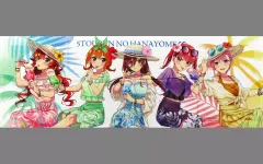 【中古】タオル・手ぬぐい 集合 スポーツタオル＜Resort Mood＞ 「五等分の花嫁∽ Resort Mood in アトレ秋葉原」