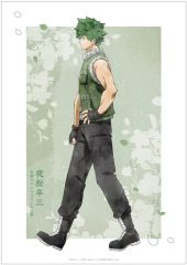 [신품] 포스터 [신품] A3 매트 가공 포스터 밤 벚꽃 신삼 신작 걸음 ver. [밤 벚꽃씨의 대작전]