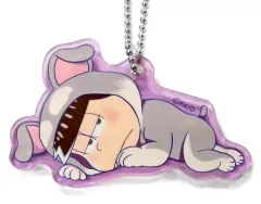 【中古】キーホルダー・マスコット(キャラクター) 一松(犬) 「3COINS×おそ松さん アクリルキーホルダー」