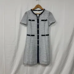 JJ JIGOTT(ジゴット) バイカラー ツイード ワンピース 新品 JJ JIGOTT(ジゴット) バイカラー ツイード ワンピース 新品
