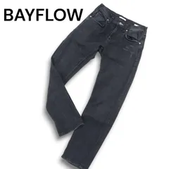22AW★ BAYFLOW ベイフロー 通年 ダメージ&USED加工★ ストレッチ スキニー デニム パンツ ジーンズ Sz.2 メンズ