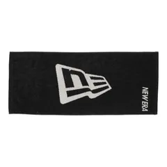 NEWERA(ニューエラ) BOXED FACE TOWEL BLK 23J ウェア ウェアアクセサリー 13644692、ブラック