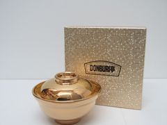 【未使用品】DONBURI亭　金のどんぶり