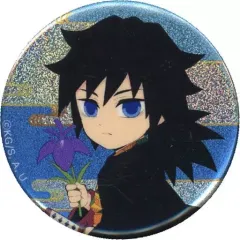【中古】バッジ・ピンズ 冨岡義勇 「ニジゲンノモリ×鬼滅の刃 第ニ弾 ネオン缶バッジ 44mm」