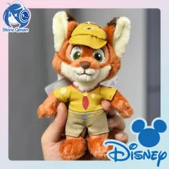 ディズニー ニック　幼少期　ぬいぐるみバッジ 香港ディズニーランド ズートピア ニック ぬいぐるみバッジ ぬい
