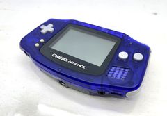 【中古/60】GBA ゲームボーイアドバンス本体 (ミッドナイトブルー) ＆ACアダプターセット【盛岡24-0007】