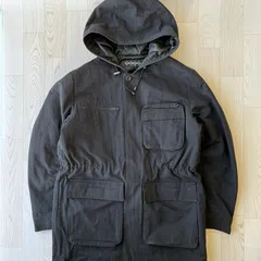 Four Bars 紺色 ナイロンジャケット コート キルティングジャケット