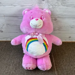 ケアベアジュエリーBIGぬいぐるみ ピンク 虹
