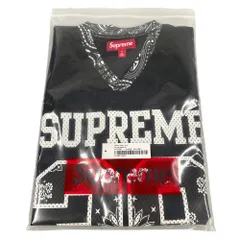 SUPREME シュプリーム Bandana Football Jersey バンダナ フットボール シャツ ブラック サイズM 正規品 / 45049のサムネイル