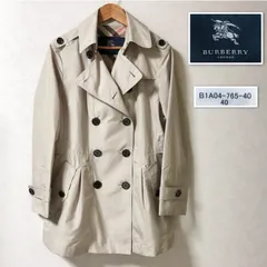 ✨バーバリー✨ショートトレンチコート　カーキ　メガチェック　ダブルチェスター 三越伊勢丹 | burberry/バーバリー通販 | ミッドレングス