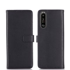 【数量限定】au SOG04 / 対応 SONY SO-52B スマホケース （ iii/docomo ブラック ） 10 PU革 財布型 Xperia マグネット式 カード入れ ケース スタンド機能 横開き 手帳型 衝撃吸収 薄型 】クラシックレトロ 手帳ケ